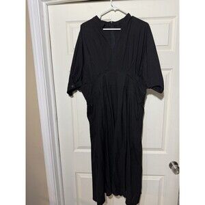 Cider Black Midi Dress